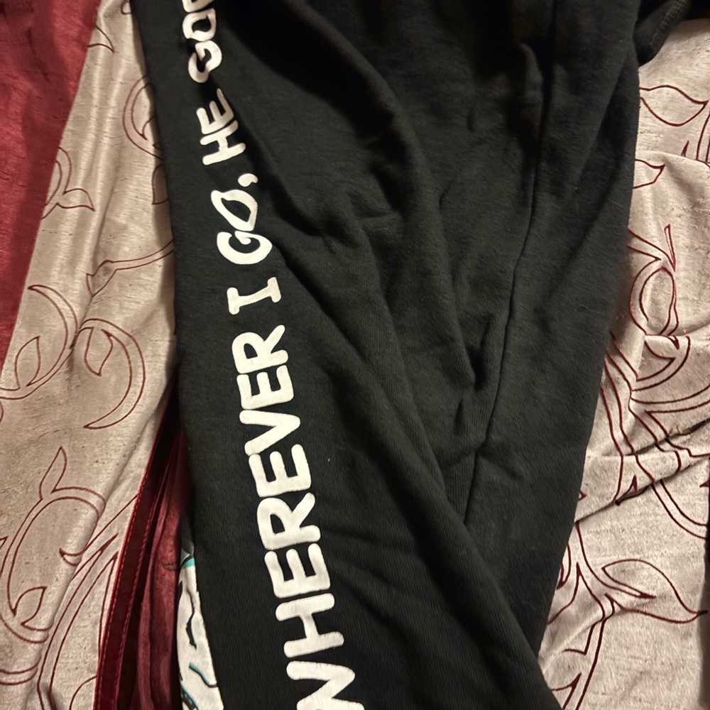 Mandalorian Black Graphic Sweatpants